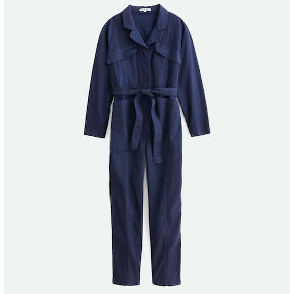 Alex Mill Pants - Alex Mill Expedition Jumpsuit in Washed Twill in Deep Navy Size Small Coveralls